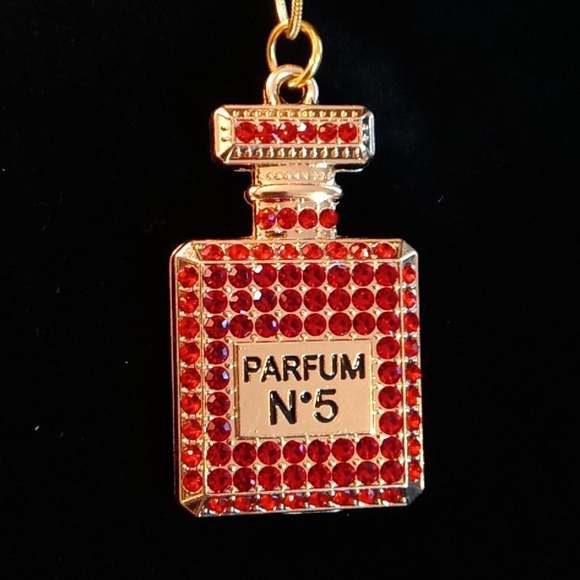 NWT Handmade 3pc LUXURY INSPIRED ✨BLING✨ Necklace & Earrings Set - Picture 12 of 17